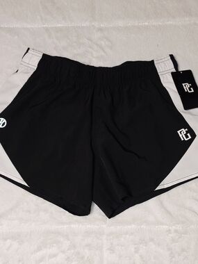 Holloway Black and White Kids Athletic Shorts(SW300-04)